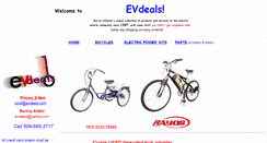 Desktop Screenshot of evdeals.com
